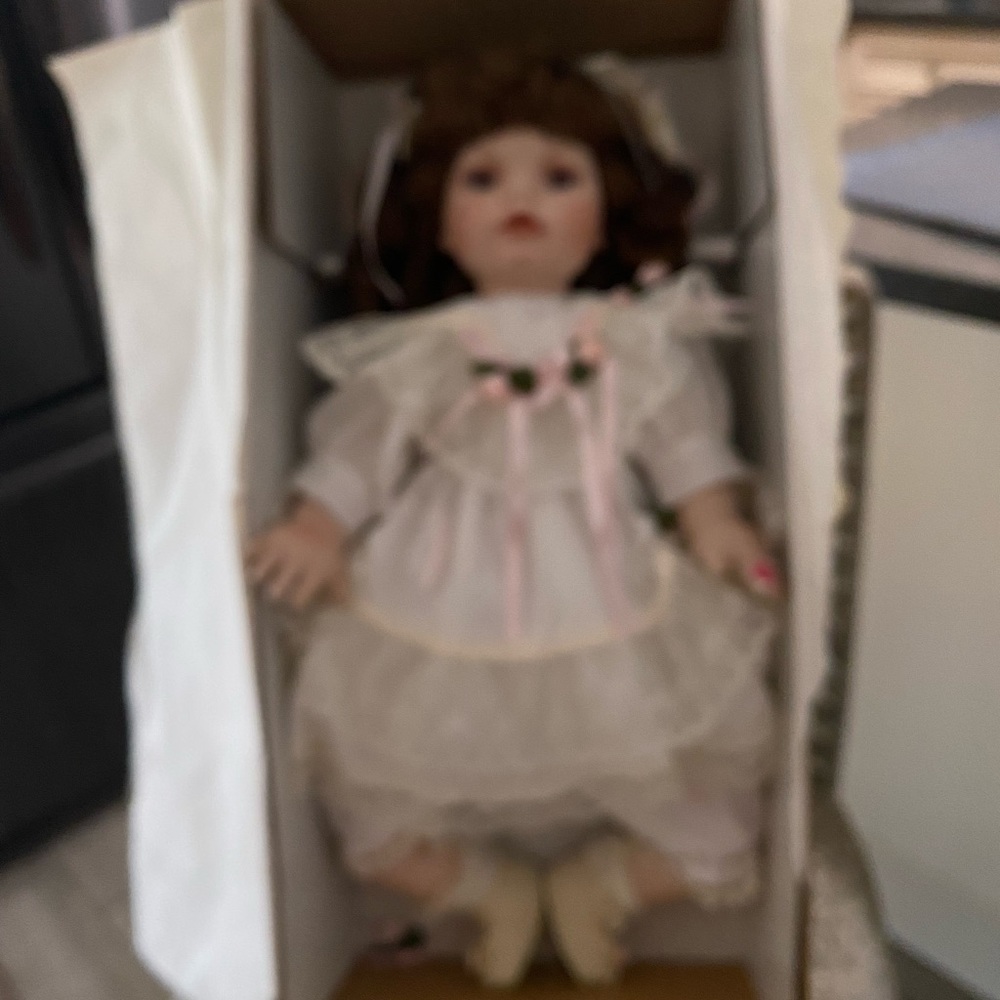 Vintage Porcelain Doll